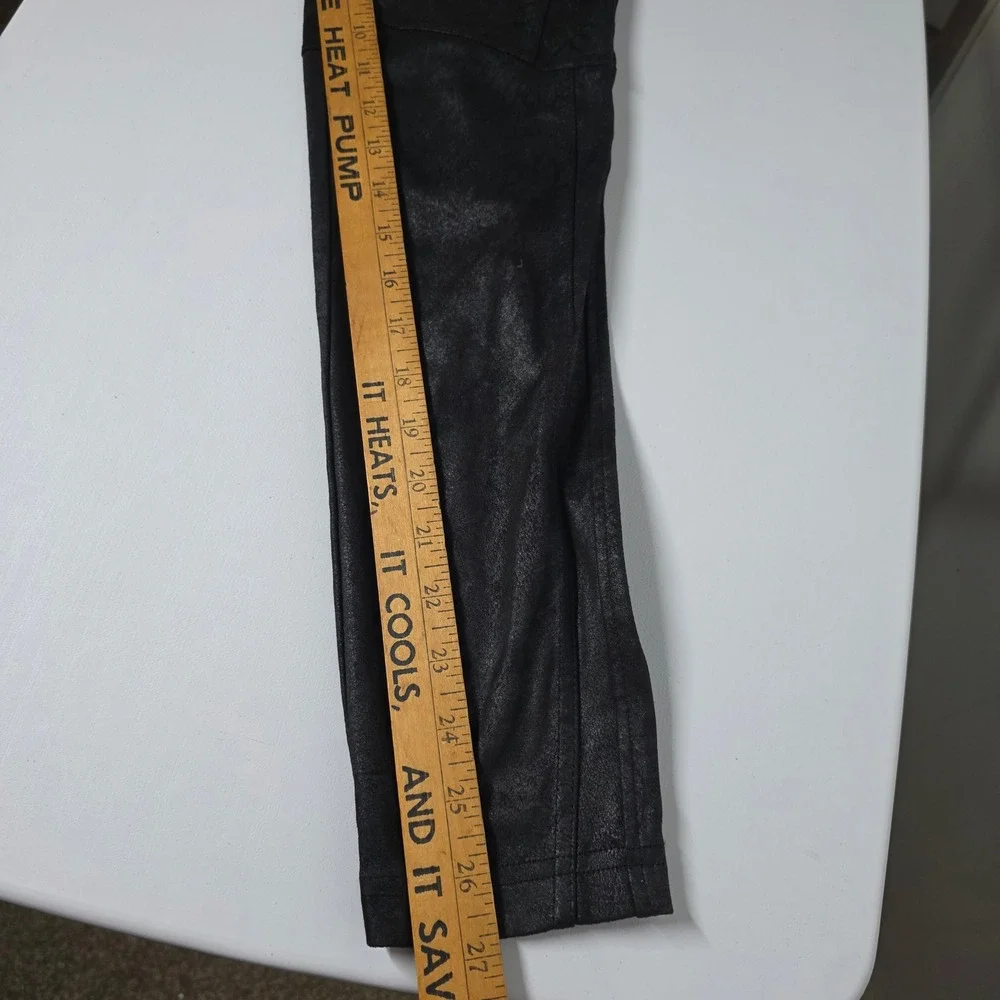 Free People Phoenix Faux Leather Moto Leggings Black XS NWT OB1015172